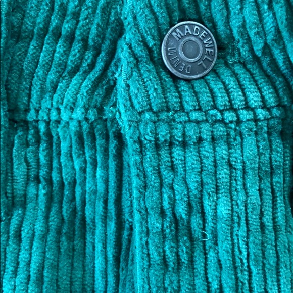 Madewell Green Corduroy Pegged Skirt - Picture 4 of 9